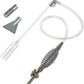 Ponpon Aquarium Siphon Vacuum Cleaner for Gravel and Sand, Fish Tank Vacuum Gravel Cleaner, Manually Fish Tank Water Changer