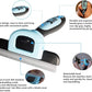 Effective Deshedding Brush and Large Dog Comb - Professional Grooming Tools for Dogs and Cats to Reduce Undercoat Shedding
