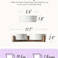 LE TAUCI Dog Bowl Set with Acacia Wood Stand - 1.5-Cup Ceramic Puppy Bowls for Small Dogs, Dual Food and Water Bowls with Weighted Non-Slip Base, Clover