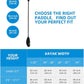 OCEANBROAD Kayak Paddle 86in/218cm, 90.5in/230cm, 95in/241cm Alloy Shaft Kayaking Boating Canoeing Oar with Paddle Leash