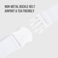 WHIPPY Mens Elastic Stretch Belt Unisex Adventure Web Belt for Women Men with Non-Metal Buckle Adjustable Belts