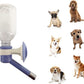 Choco Nose Patented No-Drip Dog Water Bottle/Feeder for Dogs/Cats and Other Small-Medium Sized Animals - for Cages, Crates or Wall Mount. 10.2 Oz. Mess Free Leak-Proof Nozzle 16mm, Blue (C590)