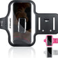 PORTHOLIC 2025 Running Armband Water Resistant Sports Phone Holder Case with Extension Strap, Key Card Slot Up to 6.9" Phone for iPhone 17/16/15/14/13 Plus Air Pro Max XR/XS, Galaxy S25/24/S10