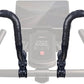Handlebar Extender for Peloton Indoor Exercise Bikes, 1 Pair of Ultimate Handlebar Extension of Peloton Accessories (Sheep-horn (with Black Tapes & Grips))