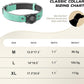 AirTag Dog Collar - Leather Dog Collar with Air Tag Holder | IPX8 Waterproof, Reflective, High - End, Adjustable Soft Padded | Dog GPS Tracker Collars Fit for Medium Large Dogs (Teal, M)