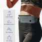 WATERFLY Running Belt Fanny Pack: Runner Marathon Jogging Waist Pack Sport Workout Exercise Fitness Phone Holder Belt for Men Women Jogger Slim Waistband Dark Grey