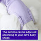 Cat Recovery Suit for Abdominal Wounds and Skin Diseases,Breathable Surgical Recovery Shirt After Surgery Wear Anti Licking Wounds,E-Collar Alternative for Female Cats Kitten(RSC01-yellow-m)
