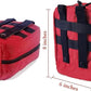 EMT Pouch MOLLE Ifak Pouch Tactical MOLLE Medical First Aid Kit Utility Pouch Carlebben (with Medical Supplies Red)