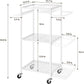 Weight Rack Stand Small Gym Rack Yoga Rack Workout Equipment Storage Cart for Weights, Dumbbells, Yoga Mats, Kettlebells, Foam Rollers, and Resistance Bands