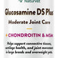 NaturVet Glucosamine DS Plus Hip & Joint Support Liquid Pet Supplement – Level 2 Moderate Care for Dogs & Cats – Includes Glucosamine, MSM, Chondroitin – 16 Oz