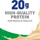 BOOST High Protein with Fiber Ready to Drink Complete Nutritional Drink, Caramel, 8 fl oz Bottle, 24 Pack