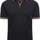Esabel.C Jacquard Golf Shirts for Men Moisture Wicking Short Sleeve Performance Dry Fit Active Mens Polo Shirts
