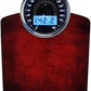 EILISON Highly Advance 2-in-1 Digital & Analog Weighing Scale for Body Weight-400lbs, 4 High Precison GX Sensor Accurate, Thick Tempered Glass, Extra Large Display (Red)
