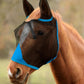 Hilltown Adjustable Fly Mask for Horse with Ears - UV-Block, Large Eye Space, Breathable, Built to Last, Comfort Fit - Horse Fly Mask for Daily Stable, Hot Weather Riding & Competition - X-Full, Blue