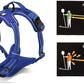 Truelove No Pull Dog Harness with Easy Control Handle and 2 Leash Attachments,Reflective Adjustable Pet Vest