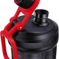 VOLTRX Shaker Bottle, Gallium USB C Rechargeable Electric Protein Shake Mixer, Shaker Cups for Protein Shakes and Meal Replacement Shakes, BPA Free, Made with Tritan, 24oz, Red