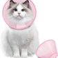 Supet Dog Cone Collar Adjustable After Surgery, Comfortable Pet Recovery Collar & Cone for Large Medium Small Dogs, Elizabethan Dog Neck Collar Plastic Practical