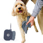 Sweet Paws Portable Dog Paw Towel, Lightweight & Super Absorbent Microfiber, Clips onto Leash, Quick Drying Towel for Dogs Paws with Silicone Case, Dry Dog’s Paws on The Go - Large - Clean Slate