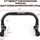 Push Up Bar, Parallettes Bars For L-sit & Dip, Heavy-Duty No Wobbling Parallel Bars Stand For Handstands, Full Planche, Calisthenics, 9.5in High Workout Stands for Home Fitness Training