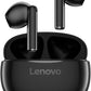 Lenovo E310 True Wireless Stereo Earbuds Bluetooth 5.3 ENC Noise-Cancelling Black In-Ear Headphones 13mm Speaker Type-C Charging 20h Battery Life for Music Calls Comfortable Fit Wireless Earbuds
