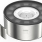 2L No Spill Water Bowl for Dogs, Double-Wall Stainless Steel with Splash-Proof Paws Lid and Floating Disk, Non-Slip Base, Easy to Clean Slow Water Feeder for Small Medium Dogs