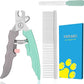 Dog Nail Clipper,Pet Nail Trimmers Safety Guard to Aviod Over Cutting,Puppy Cat Claw Trimmer,with Free Dog Comb & Nail File, Sharp Grooming Clipper, Great for Thick Toenail, Green
