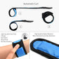 LOBKIN Safety Bracelets, LED Slap Armband Kids Walking at Night Safe LED Light Wrist Light Reflective Belt, Magic Band Running Lights for Runners