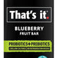 That's it. Blueberry Probiotic Fruit Bars, Helps Promote Healthy Gut & Digestion, No Refrigeration, 100% All Natural, Allergen Friendly (12 Pack)