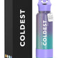 Coldest Insulated Water Bottle with Straw Lid - Stainless Steel Metal Insulated Bottle for Men & Women (Interstellar Reef Glitter, 40 oz)