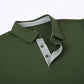 Alex Vando Mens Golf Shirt Moisture Wicking Quick-Dry Solid Short Sleeve Polo Shirts for Men