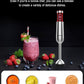 Powerful Immersion Blender handheld, 2025 New Update Hand Blender, Scratch-Resistant Corded Hand Mixer with Heavy-Duty Copper Brushless Motor and Gift Box Red