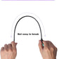 Cat Wand Toys Interactive Kitten Toys Cat Teaser Wand String Feather for Indoor Colorful Ribbon Wands Stick Toy Cat Charmer-3 Packs