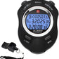 Stopwatch Timer, Digital Stop Watch with 0.01second & 0.001second Timing, Metal 10/100/400 Laps Memory, Rolilink Large dispaly Alarm Clock for Coach Sports Running Marathon