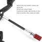 VBESTLIFE Archery Bow Stabilizer Weight Kit, Detachable Aluminum Alloy Counterweight Kit for Recurve Bow and Compound Bow