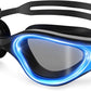 ZIONOR G1 Nava Super Anti-Fog Unisex Swim Goggles Mirror/Bright Smoke Lens