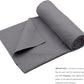 Eunzel 2 Pack Hot Yoga Towel Non Slip Yoga Mat Towel Non-Slip Sweat Absorbent Microfiber Towel for Hot Yoga, Pilates and Workout 72" x 26.5",Dark Grey