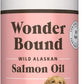 Amazon Brand - Wonder Bound Wild Alaskan Salmon Oil - Skin and Coat Support, Omega 3 Supplement for Dog and Cat , 8 fl oz