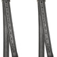 Exion FlexiStrong Stirrup Leathers for English Saddle | Ultra-Soft Cow Calfskin with Nylon Core | 1” Wide Stirrup Leathers for Daily Use | Sizes 48" to 62" | Black, Brown