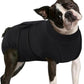 FUAMEY Dog Recovery Suit Male,Dogs Surgery Neuter Suits Puppy Spay Shirts for Female Protect Dog's Skin Anti Licking Abdominal Wounds Doggie Onesie Pet Bodysuit Alternative to Cone Black L