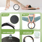 Yoga Wheel Set for Back Pain, 3 Pack Stretching Back Roller Wheel with Yoga Strap & Resistance Band, Great for Improving Flexibility & Backbend, Deep Tissue Massage, Size 13"/10.5"/6.5''