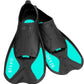 FYJS Short Swim Fins with Comfortable Full Foot Pocket Travel-Size for Snorkeling and Scuba Diving