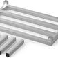 18 in X 30 in. Aquarium Stand | Industrial Style Aluminum Fish Tank Base with Open Frame Design