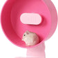 Silent Hamster Wheel 8.7 Inch Dual-Bearings Small Animals Quiet Running Exercise Wheels, Height Adjustable for Dwarf Hamsters, Gerbils, Mice, Hedgehog, or Other Small Pets,Raspberry Pink