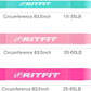 RitFit Pull Up Assist Band - Premium Resistance Band for Pull Up Assistance, Resistance Training, Body Stretching, Powerlifting, Mobility Training