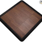 Big Floors 3X3DKMAPLEFLOOR Interlocking Lightweight Plastic Modular Dance Floor Kit (3' x 3'), Dark Maple, 21 Piece