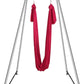 VEVOR Aerial Yoga Frame, 9.67 ft Height Swing Stand, Max 551.15 lbs Load Chrome-Plated Steel Pipe Inversion Yoga Rig for Indoor Outdoor Use