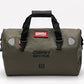 Waterproof Duffel& Luggage Bag - Motorcycle Dry Bag Tail Saddle Bags with Roll Top Closure,Large Storage Space,for Camping, Kayaking, Fishing & Traveling(Green, 25L)
