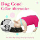 ROZKITCH Dog Surgery Leg Sleeve Rear Legs, Male Female Pet Prevent Licking Wound Elbow Knee Protector, Dog Recovery Suit Cone Collar Alternative Pants Shirt for Wound Heal Wrap Rosered 3XL