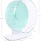 Niteangel Super-Silent Hamster Exercise Wheels: - Quiet Spinner Hamster Running Wheels with Adjustable Stand for Hamsters Gerbils Mice Or Other Small Animals (L, Mint Green)
