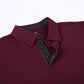 Alex Vando Mens Golf Shirt Moisture Wicking Quick-Dry Solid Short Sleeve Polo Shirts for Men